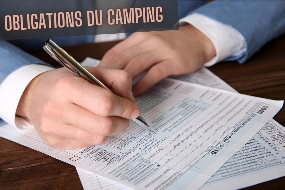 Quels sont les obligations d'un propriétaire de camping ?