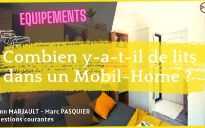 Combien y-a-t-il de lits dans un mobil home ?