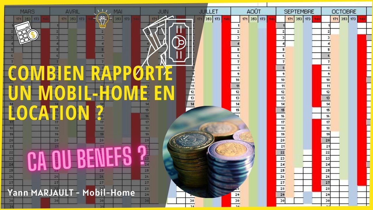 Combien rapporte un mobil-home en location
