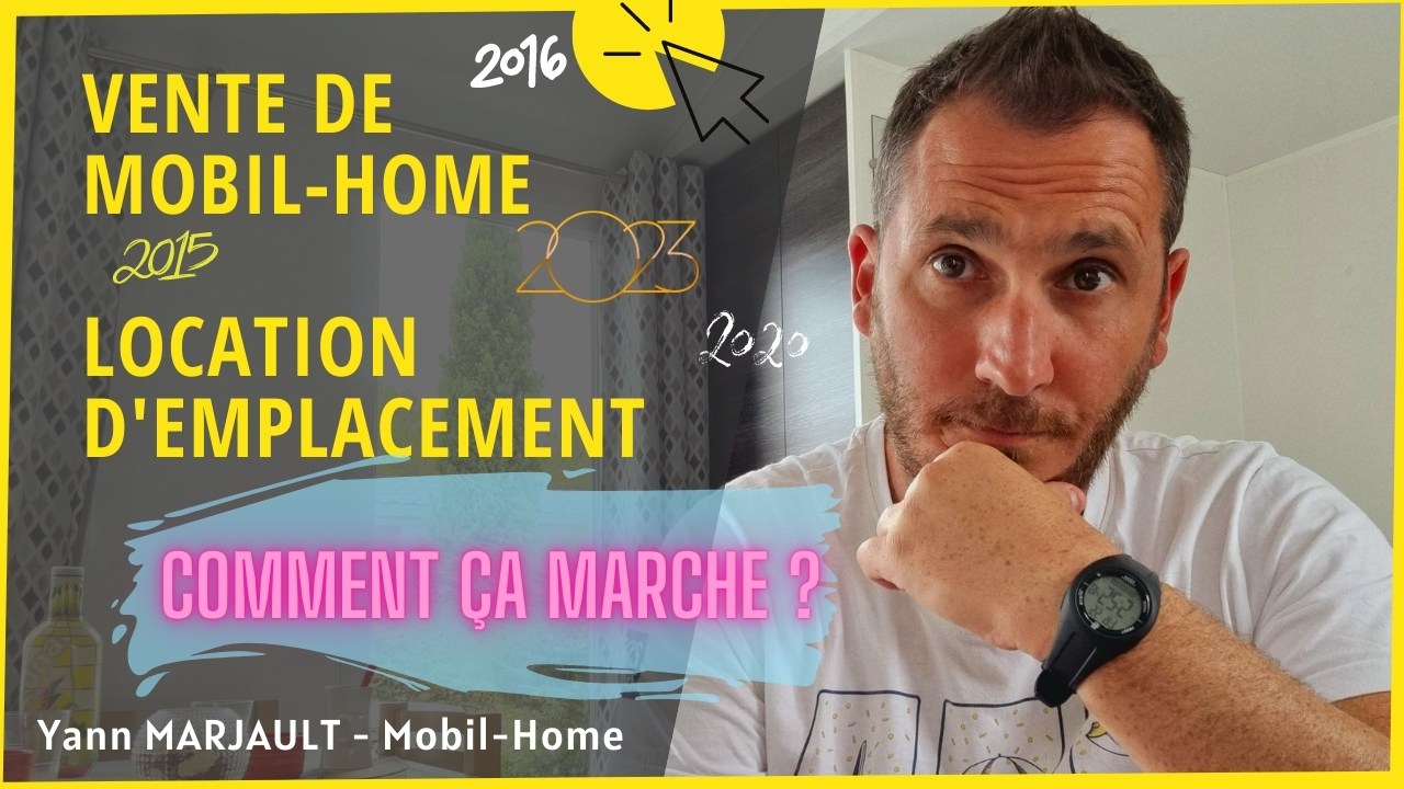 Vente de mobil home occasion et location emplacement