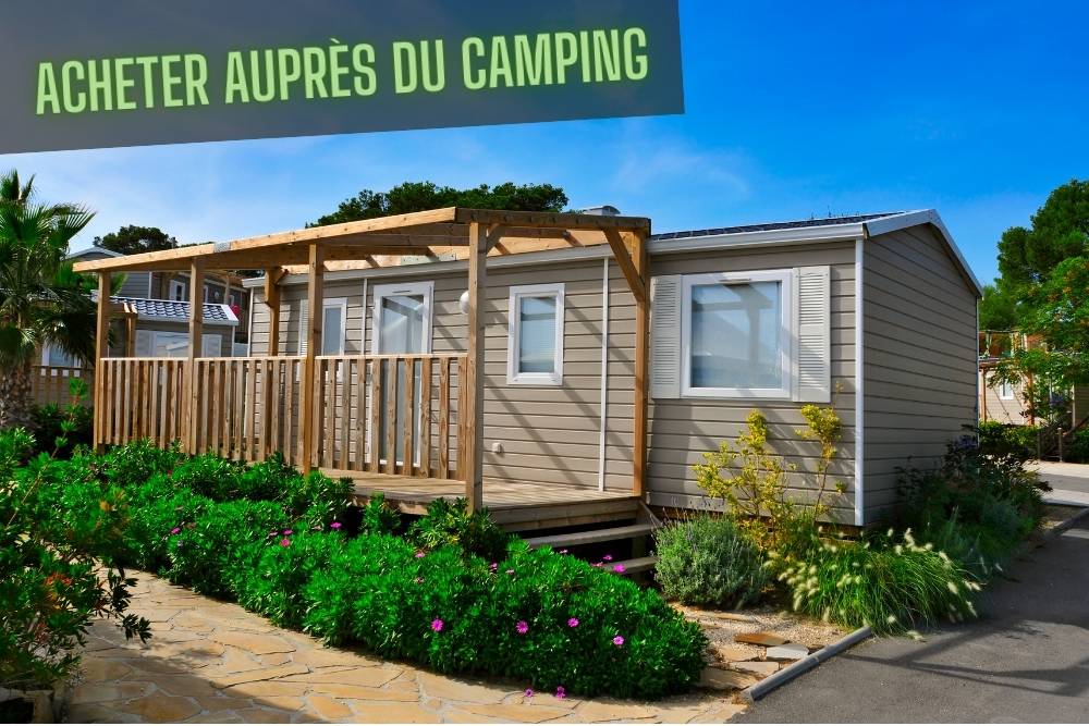 acheter directement auprès du camping
