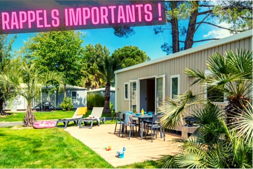 Rappel rapide sur la vente de Mobil-Home