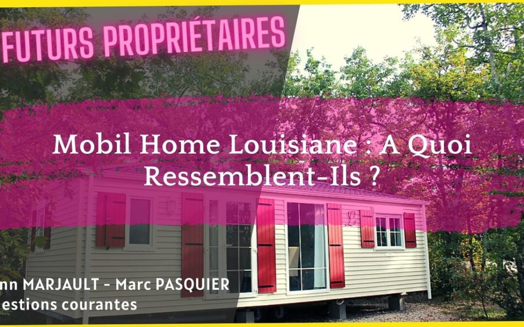 Mobil Home Louisiane : A Quoi Ressemblent-Ils ?