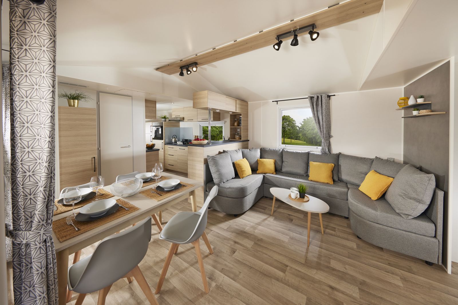 Mobil Home de luxe intérieur