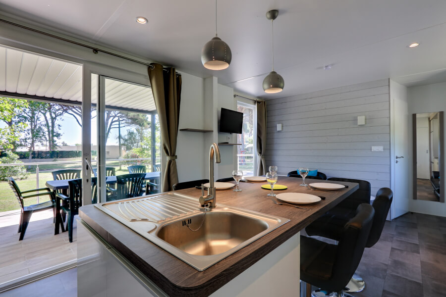 Mobil Home de luxe intérieur