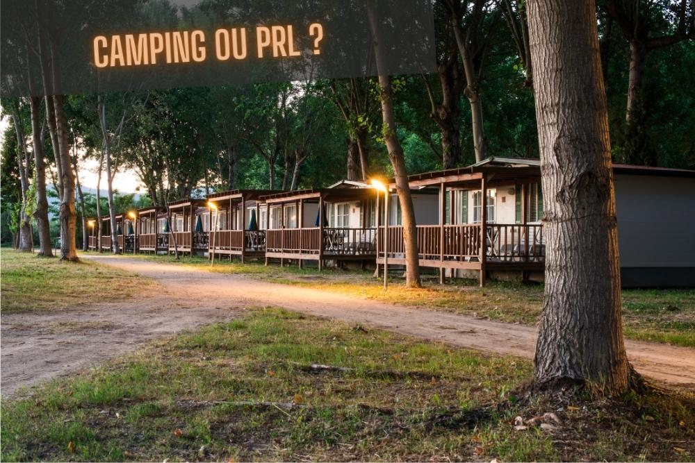 Le Mobil-Home en tant que Résidence Secondaire dans un Camping ou un PRL
