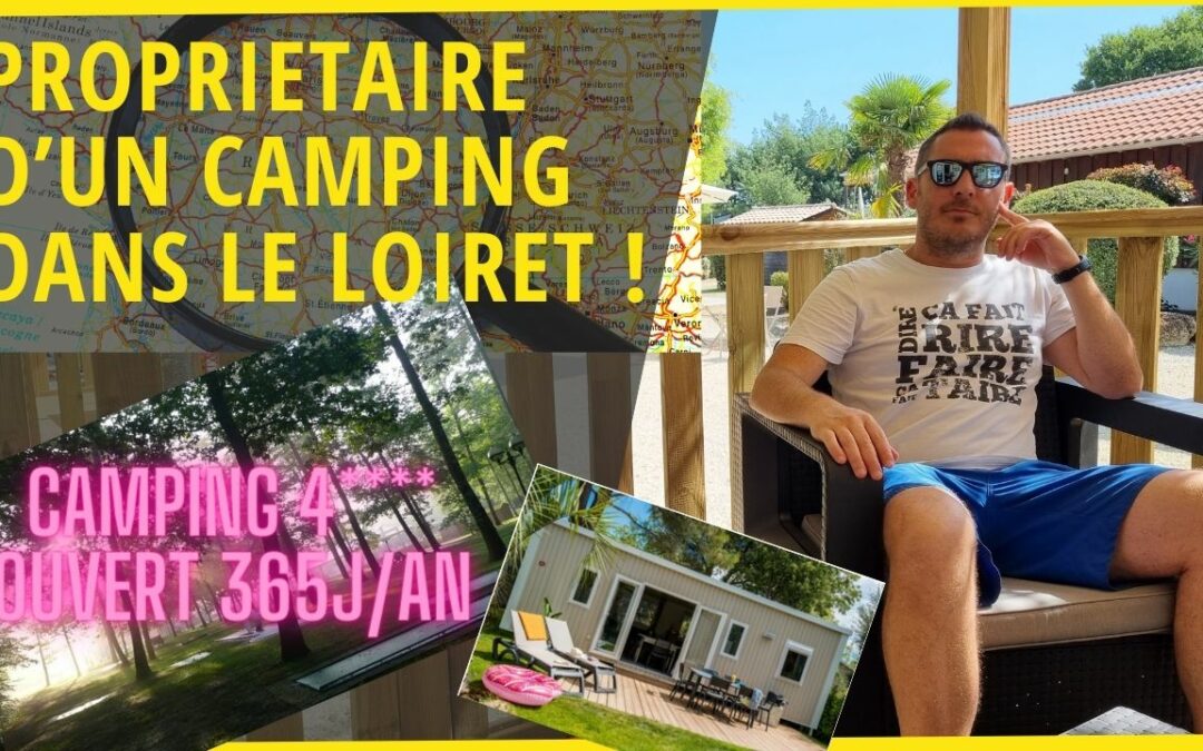 Camping dans le Loiret, une résidence secondaire à l’année ?